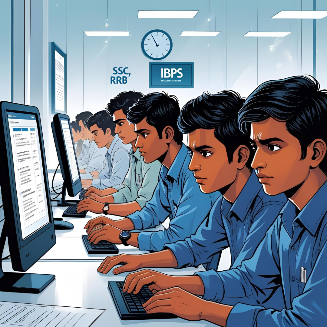 How to Crack Computer-Based Govt Exams in 2025– Strategy for SSC, RRB, Banking