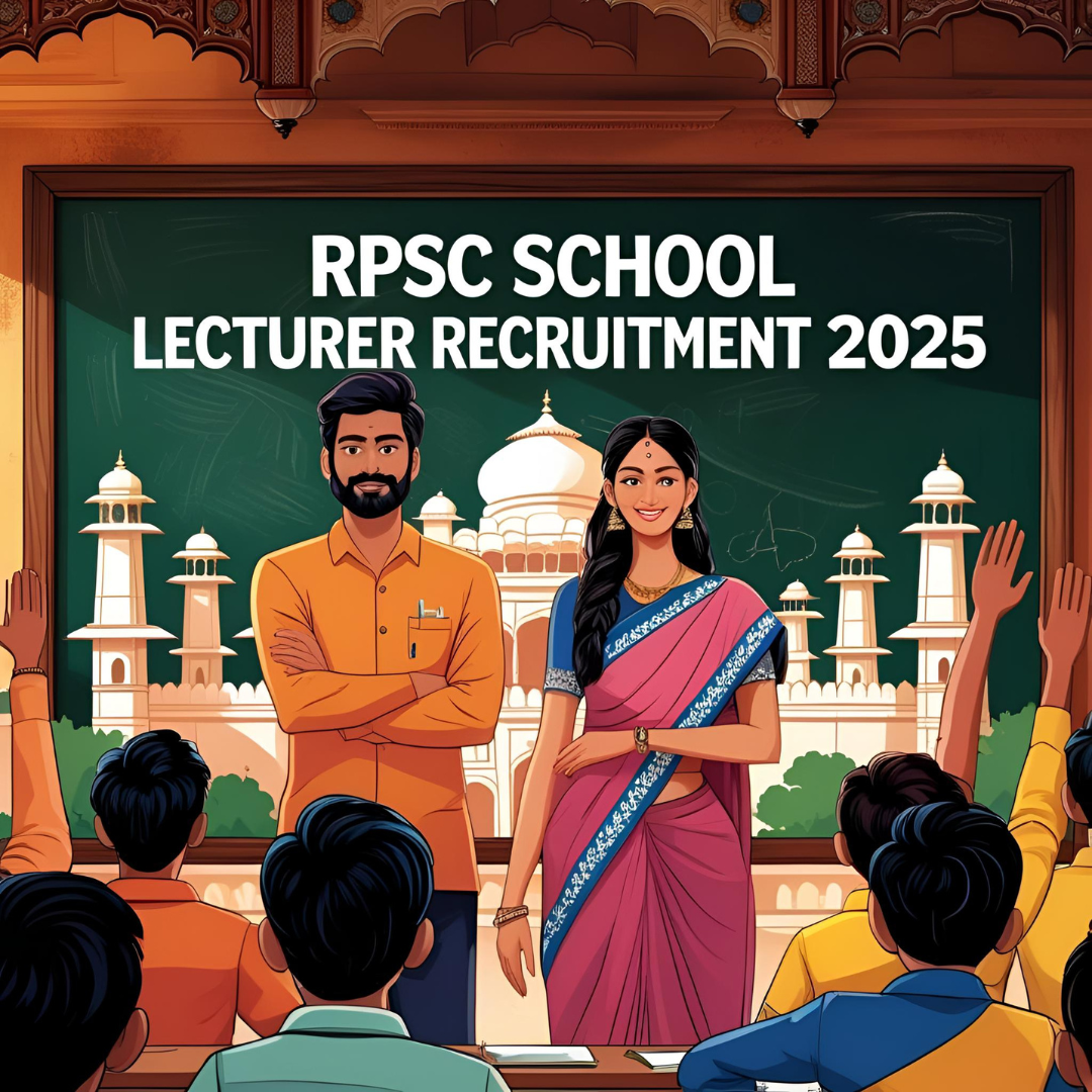 RPSC Lecturer Recruitment 2025 Out: 3225 Posts – Apply Now