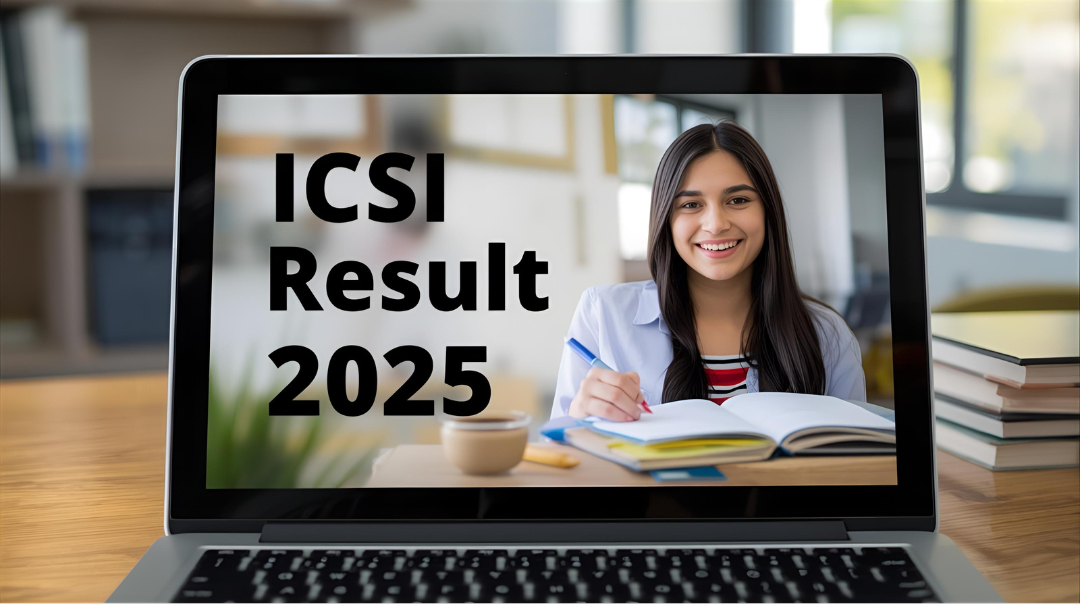 Student celebrating success after ICSI CS June 2025 result declaration online